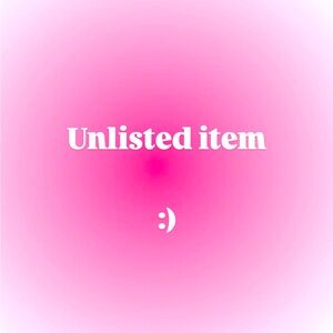COPY - COPY - Unlisted Item